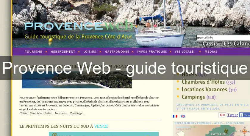 Provence Web - guide touristique