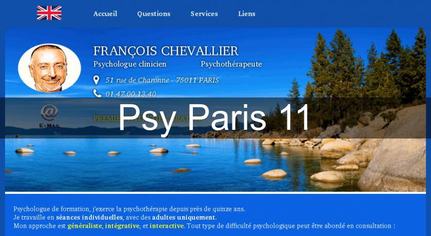 Psy Paris 11 Psy Paris 11
