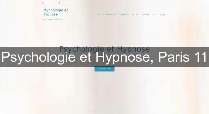 Psychologie et Hypnose, Paris 11