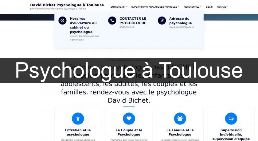 Psychologue à Toulouse