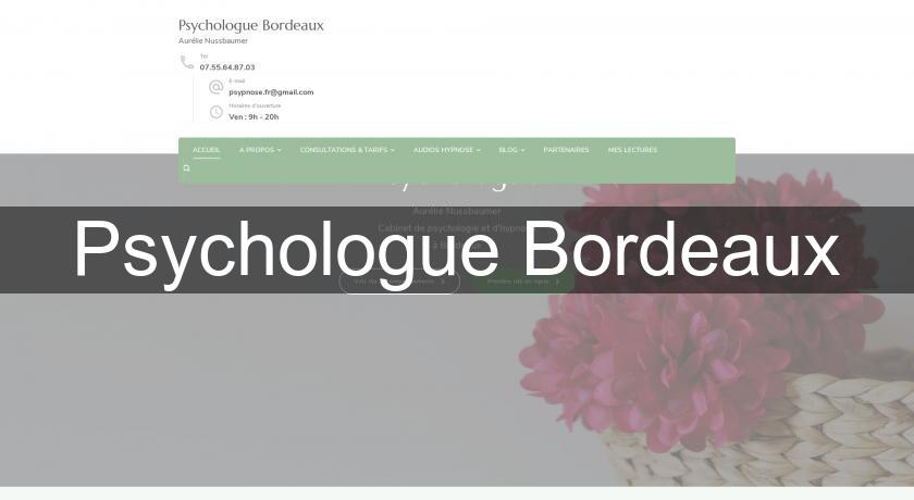 Psychologue Bordeaux Psychologue Bordeaux
