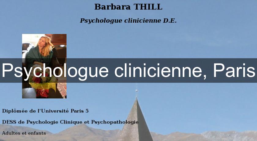 Psychologue clinicienne, Paris Psychologue clinicienne, Paris