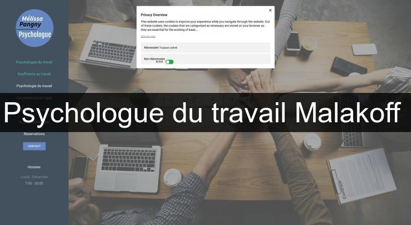 Psychologue du travail Malakoff Psychologue du travail Malakoff