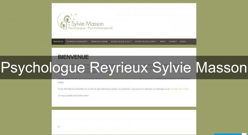 Psychologue Reyrieux Sylvie Masson Psychologue Reyrieux Sylvie Masson