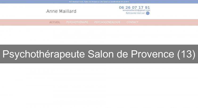 Psychothérapeute Salon de Provence (13)