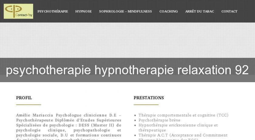 psychotherapie hypnotherapie relaxation 92 psychotherapie hypnotherapie relaxation 92