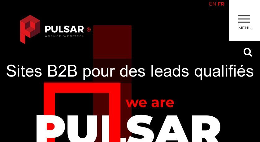 Pulsar Agency : Sites B2B pour des leads qualifiés Pulsar Agency : Sites B2B pour des leads qualifiés