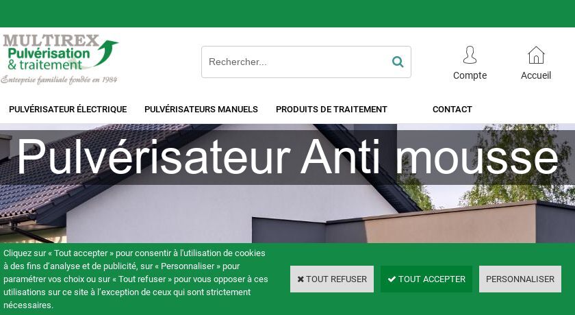 Pulvérisateur Anti mousse