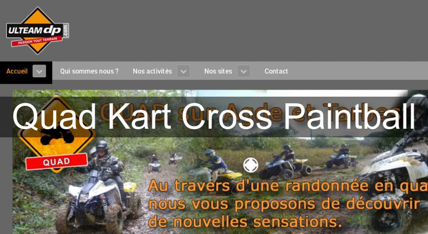 Quad Kart Cross Paintball Quad Kart Cross Paintball