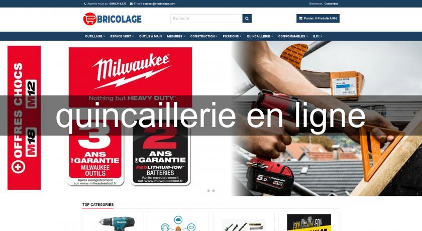 quincaillerie en ligne