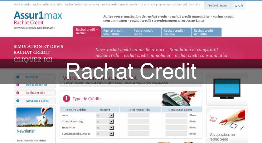 Rachat Credit Rachat Credit