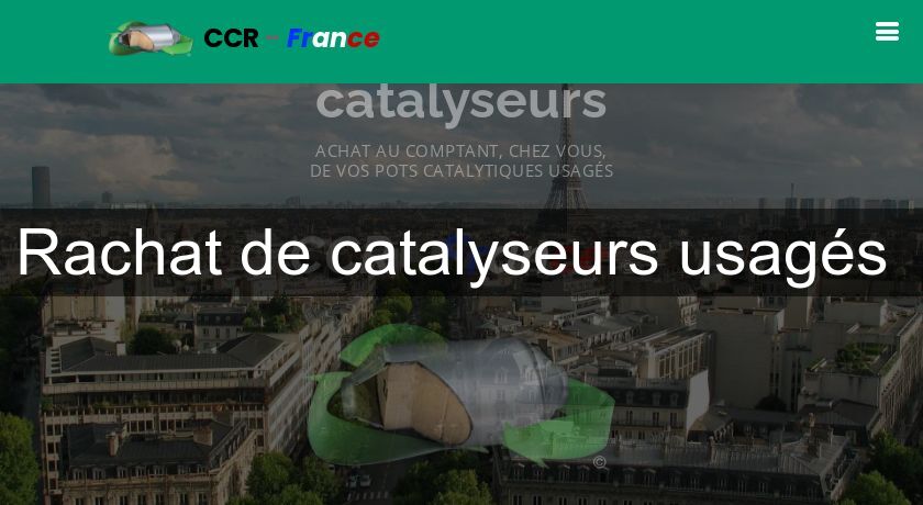 Rachat de catalyseurs usagés 