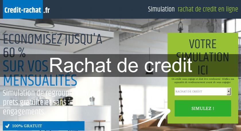 Rachat de credit