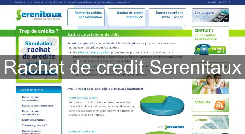 Rachat de credit Serenitaux