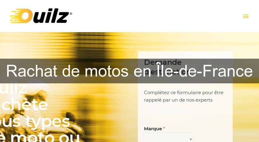 Rachat de motos en Île-de-France Rachat de motos en Île-de-France