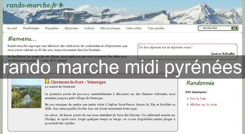 rando marche midi pyrénées rando marche midi pyrénées