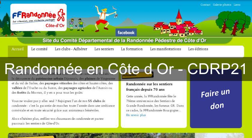 Randonnée en Côte d'Or - CDRP21 Randonnée en Côte d'Or - CDRP21