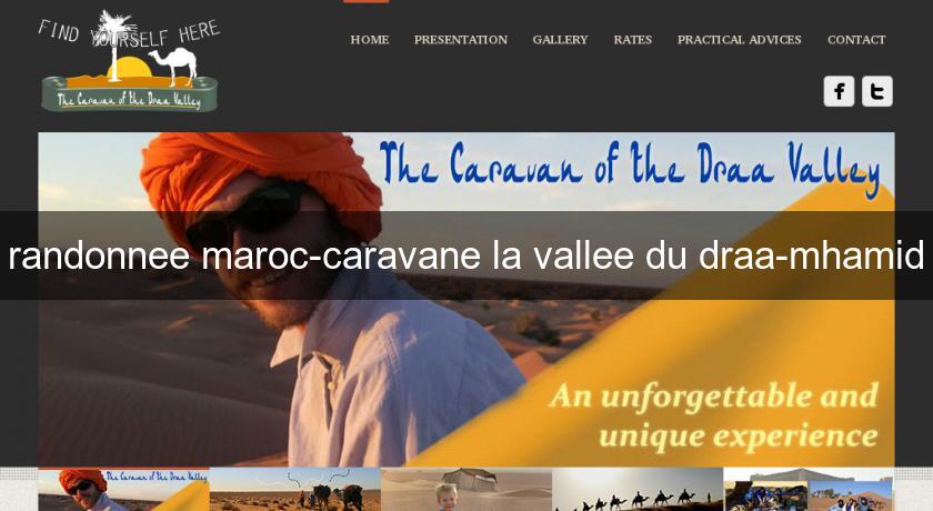 randonnee maroc-caravane la vallee du draa-mhamid