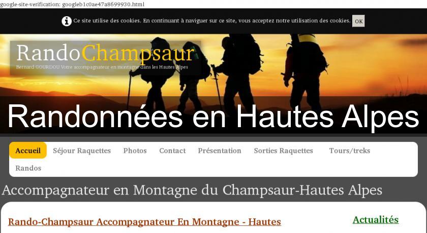 Randonnées en Hautes Alpes Randonnées en Hautes Alpes