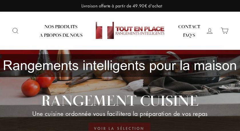 Rangements intelligents pour la maison