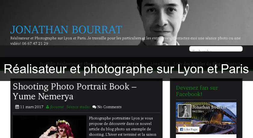Réalisateur et photographe sur Lyon et Paris