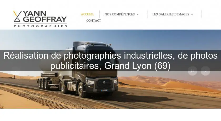 Réalisation de photographies industrielles, de photos publicitaires, Grand Lyon (69)