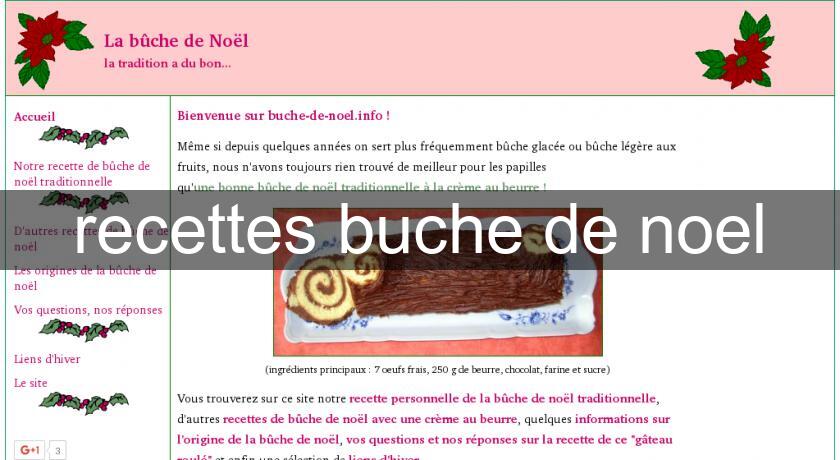 recettes buche de noel recettes buche de noel