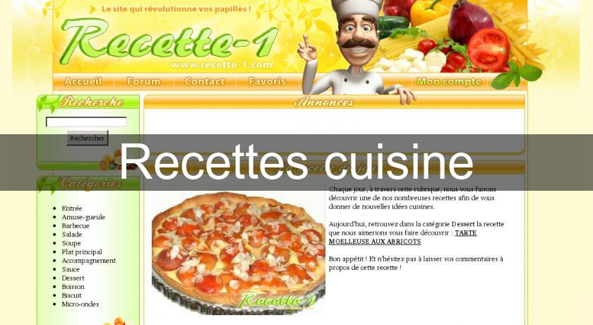 Recettes cuisine Recettes cuisine
