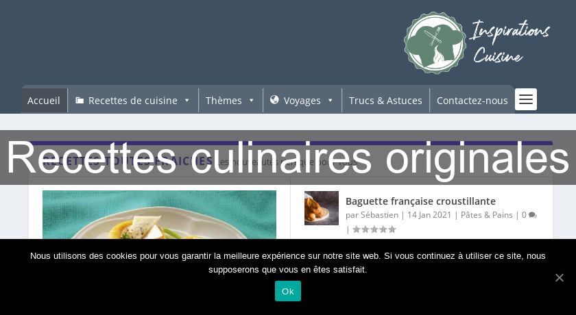 Recettes culinaires originales