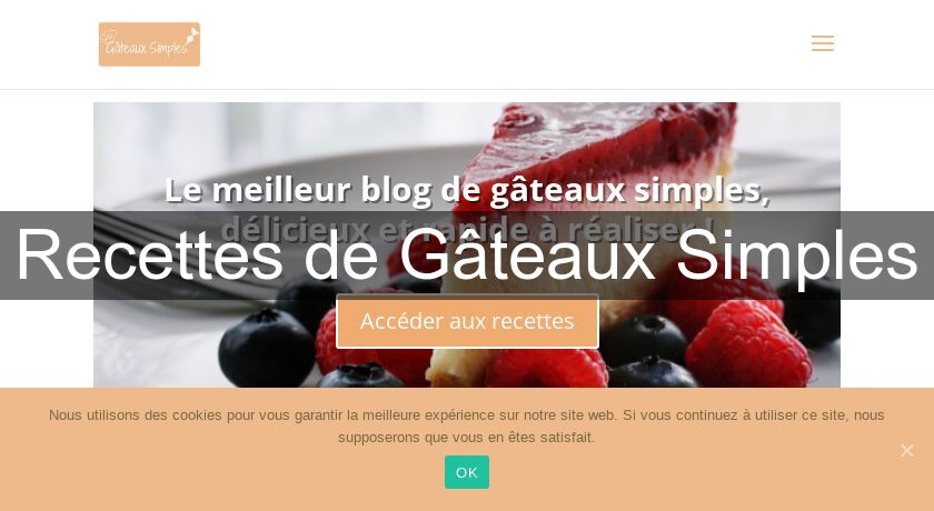 Recettes de Gâteaux Simples