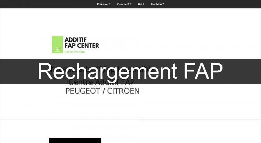 Rechargement FAP