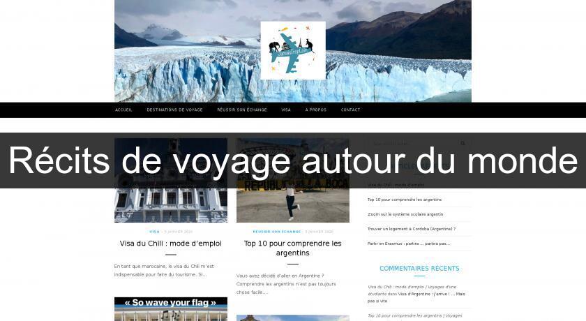 Récits de voyage autour du monde