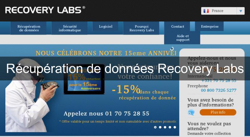 Récupération de données Recovery Labs Récupération de données Recovery Labs