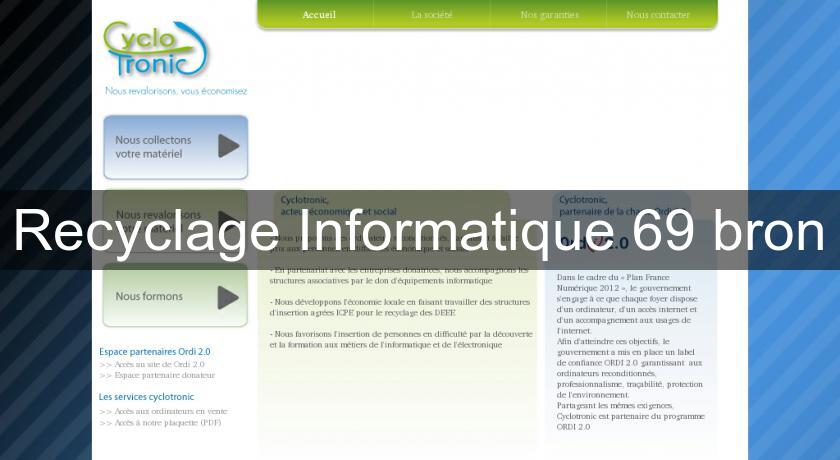 Recyclage Informatique 69 bron