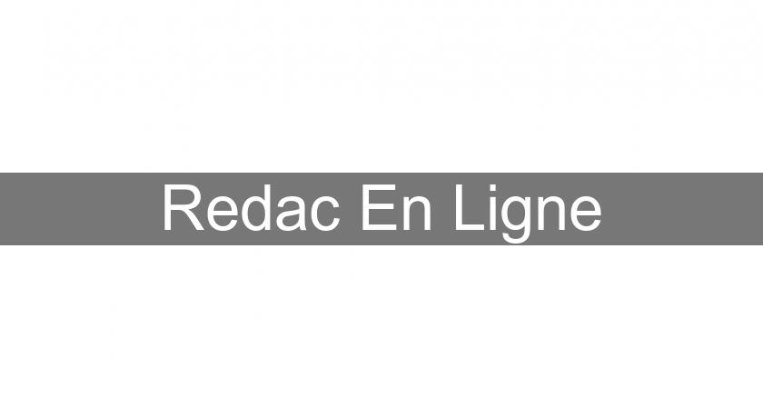 Redac En Ligne Redac En Ligne