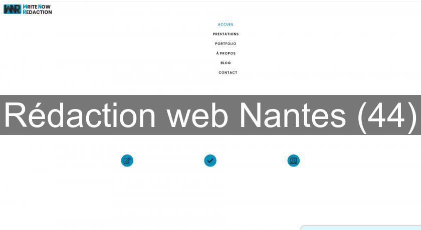 Rédaction web Nantes (44)