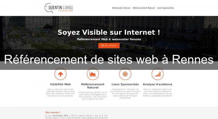 Référencement de sites web à Rennes Référencement de sites web à Rennes