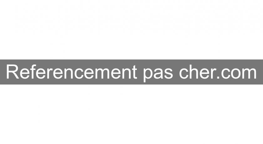 Referencement pas cher.com