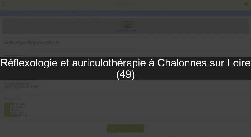 Réflexologie et auriculothérapie à Chalonnes sur Loire (49)