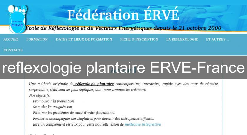 reflexologie plantaire ERVE-France reflexologie plantaire ERVE-France