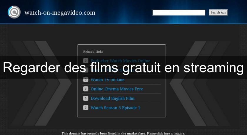 Regarder des films gratuit en streaming