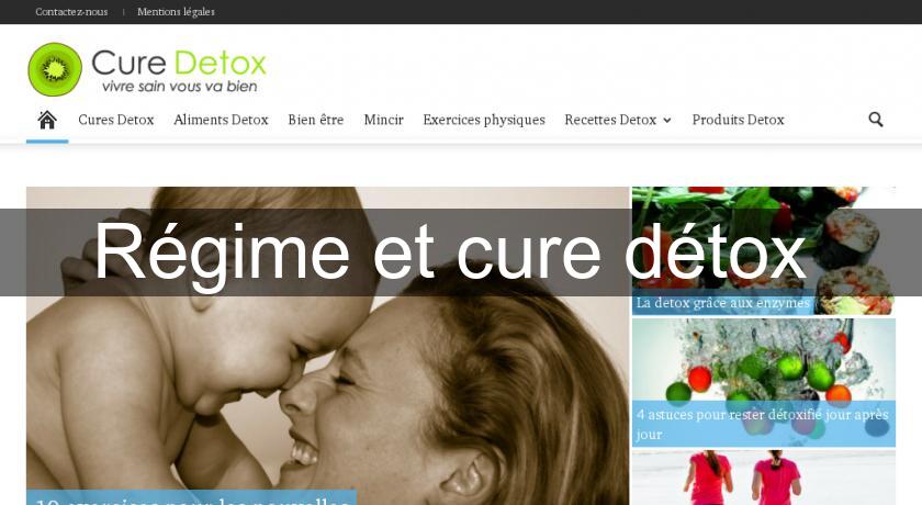 Régime et cure détox 