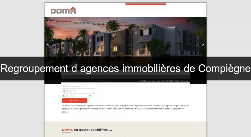 Regroupement d'agences immobilières de Compiègne