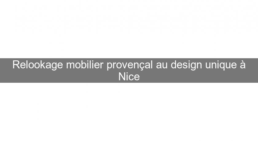 Relookage mobilier provençal au design unique à Nice Relookage mobilier provençal au design unique à Nice