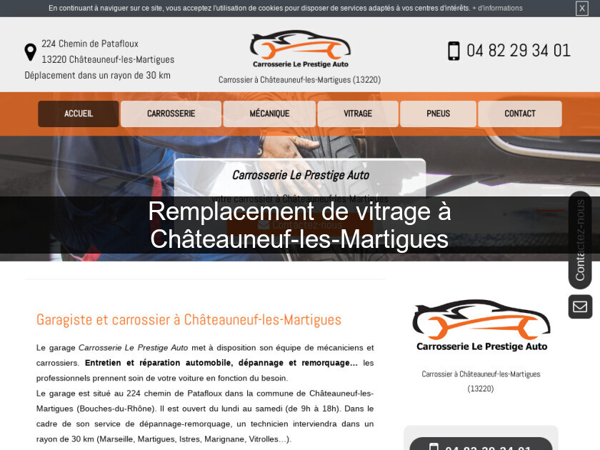 Remplacement de vitrage à Châteauneuf-les-Martigues