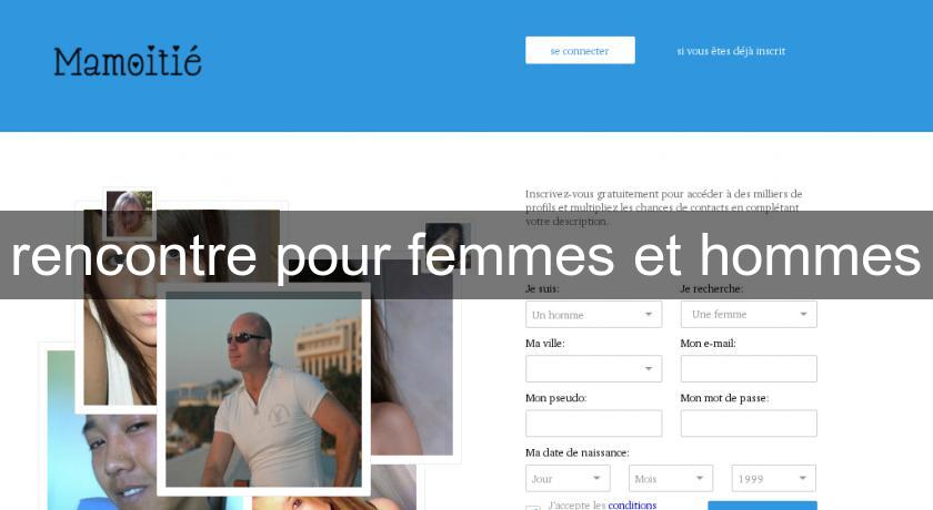 rencontre pour femmes et hommes