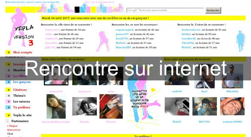Rencontre sur internet Rencontre sur internet