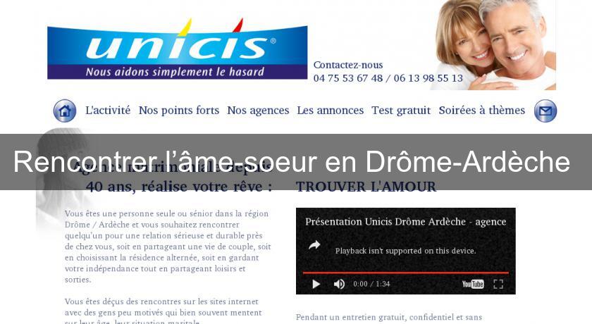 site de rencontre drome ardeche