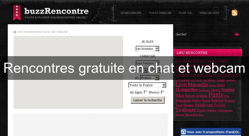 Rencontres gratuite en chat et webcam