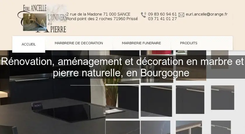 Rénovation, aménagement et décoration en marbre et pierre naturelle, en Bourgogne 